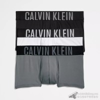 Quần lót nam Calvin Klein NB2593 Intense Power Micro Low Rise Trunk 3-pack Black/White/Grey